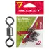 Вертлюжок Select Basic Swivel #2 (8 шт / уп), Размер: #2 (18 мм), фото 